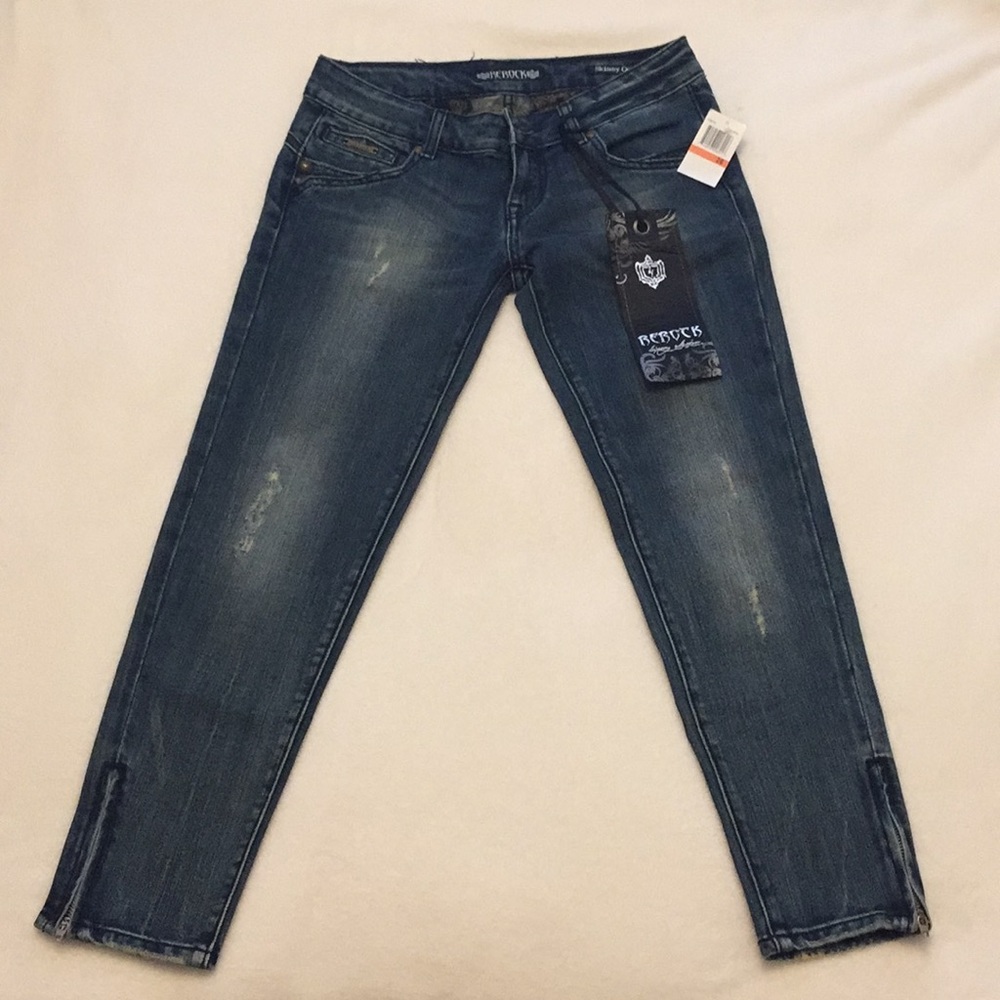 NWT REROCK skinny crop